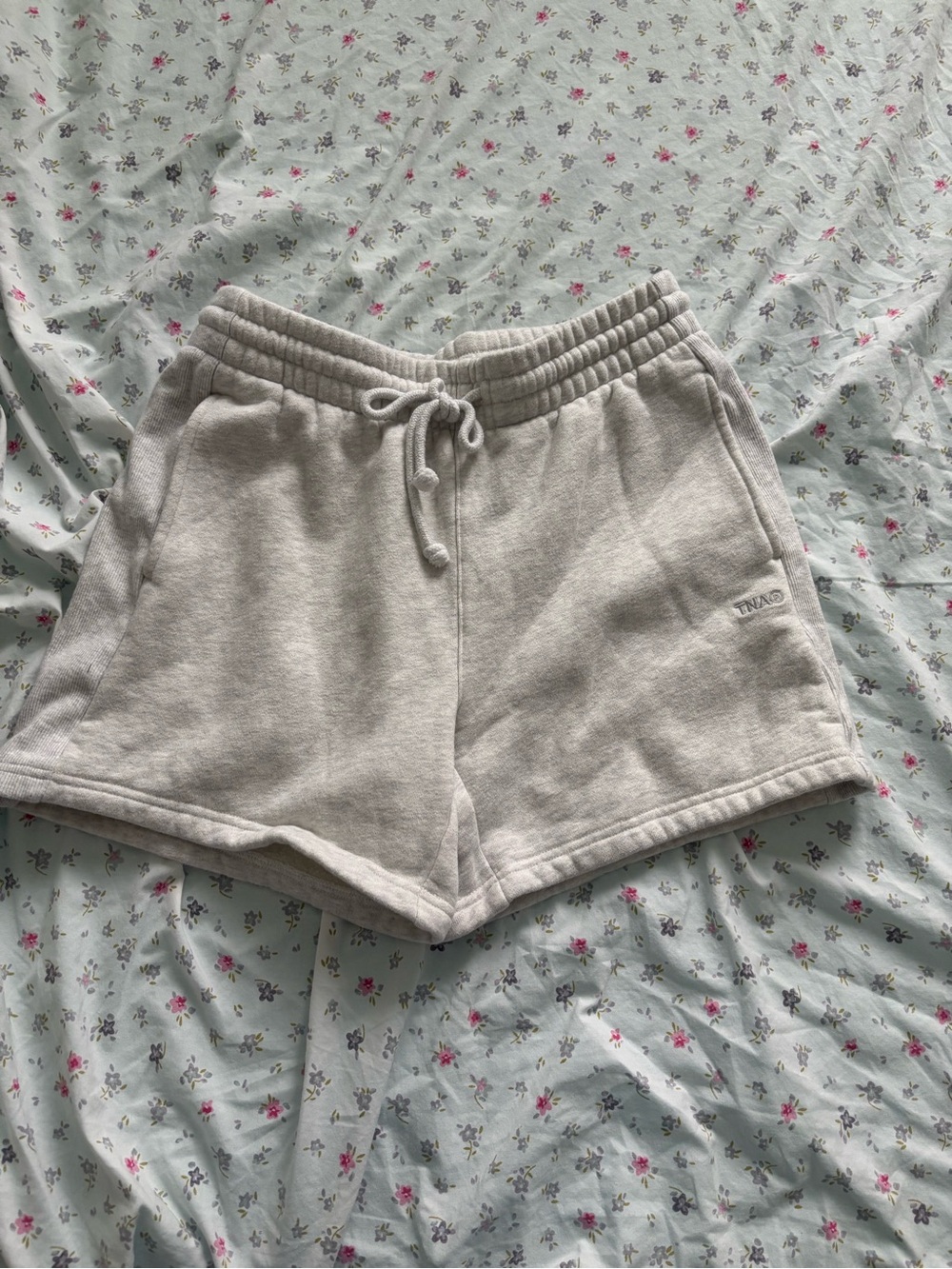 Aritzia Drawstring Fleece Lounge Shorts Boyfriend Fit Cozy Fleece